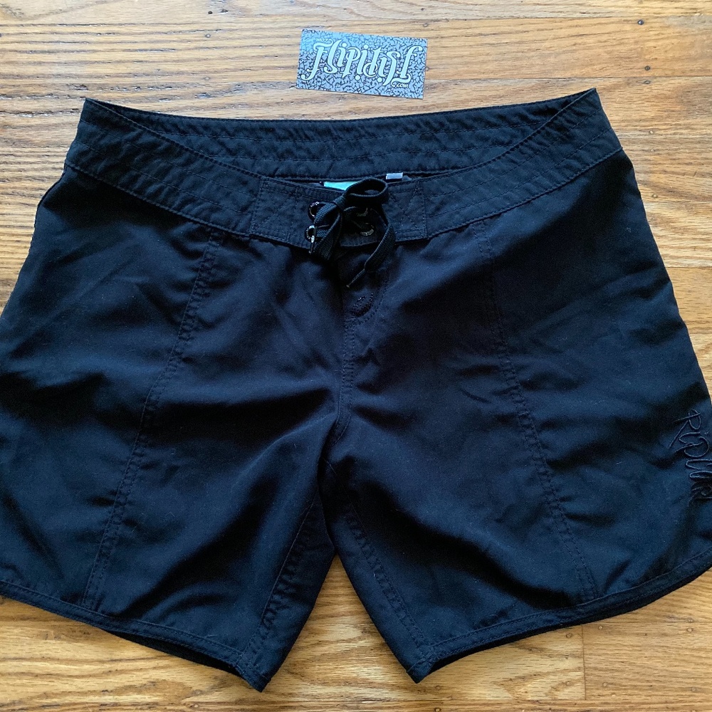 RIP CURL BOARD SWIM WATER SHORTS BLACK SIZE 9